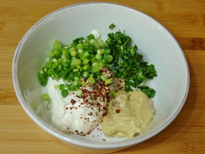 Hardallı Patates Salatası