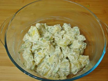 Hardallı Patates Salatası