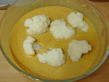 Fırında Baharatlı Karnabahar Kızartması