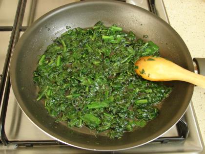 Ispanaklı Peynirli Omlet