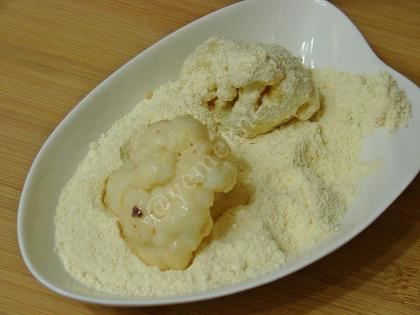 Mısır Unlu Karnabahar Kızartması