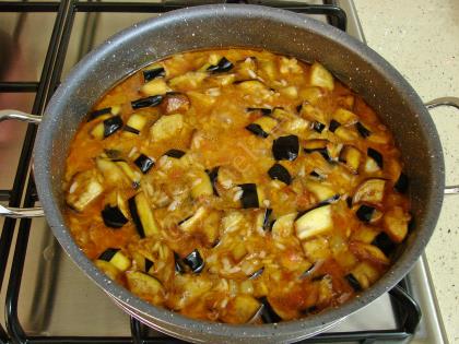 Patlıcanlı Pirinç Pilavı