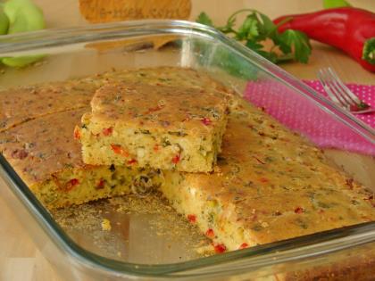 Sebzeli Mısır Ekmeği