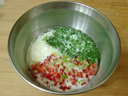 Sebzeli Mısır Ekmeği