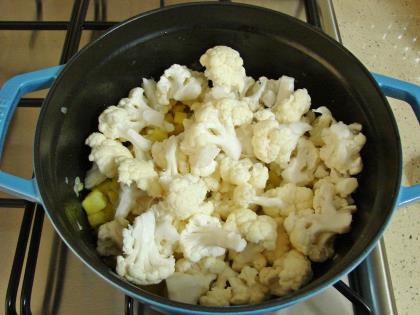 Sütlü Karnabahar Çorbası