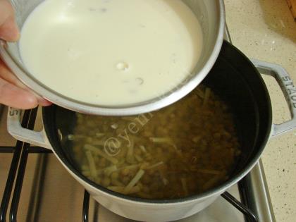 Terbiyeli Yeşil Mercimek Çorbası