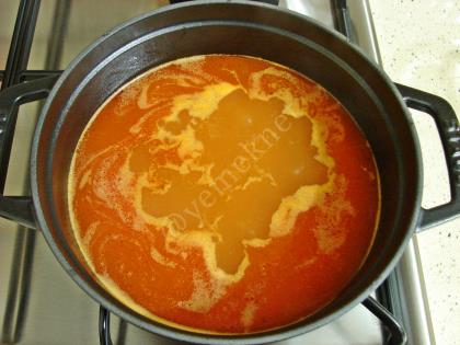 Erişteli Kırmızı Mercimek Çorbası