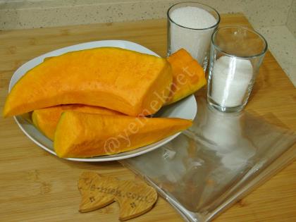 Fırın Poşetinde Kabak Tatlısı