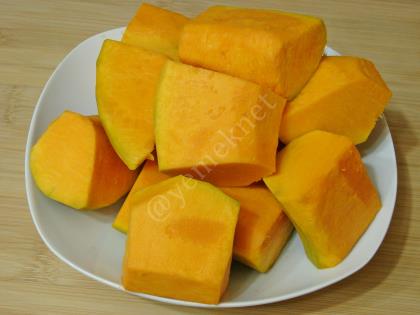 Fırın Poşetinde Kabak Tatlısı