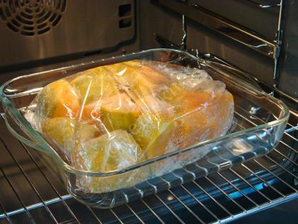 Fırın Poşetinde Kabak Tatlısı