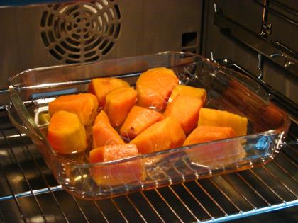 Fırın Poşetinde Kabak Tatlısı