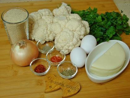 Kaşarlı Karnabahar Köftesi