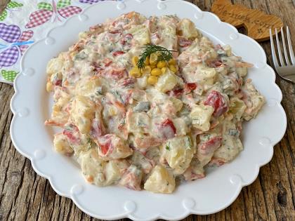 Köz Biberli Patates Salatası