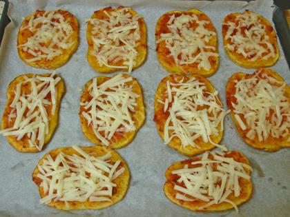 Fırında Patates Pizzası