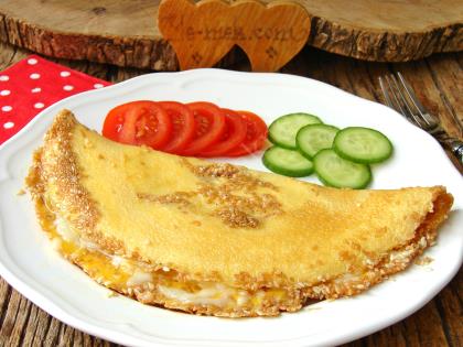 Susamlı Omlet