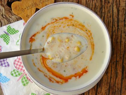 Sütlü Mısır Çorbası