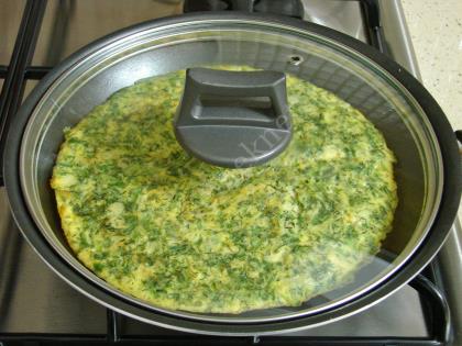 Taze Soğanlı Omlet