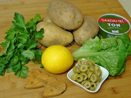 Ton Balıklı Patates Salatası