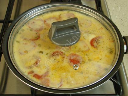 Domatesli Omlet