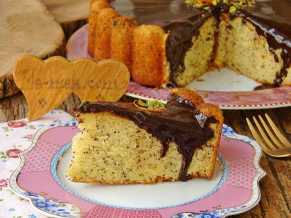 Portakallı Haşhaşlı Kek