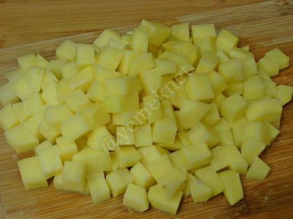 Tavuklu Patates Salatası