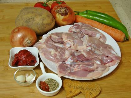 Tencerede Tavuk Pirzola