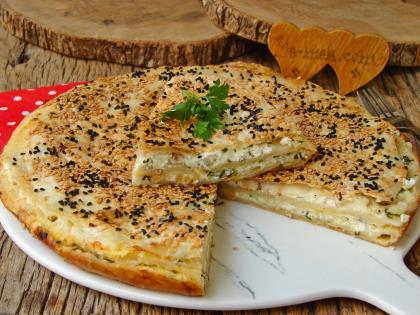 Fırında Lavaş Böreği