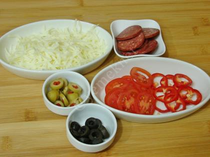 Fırında Lavaş Pizza