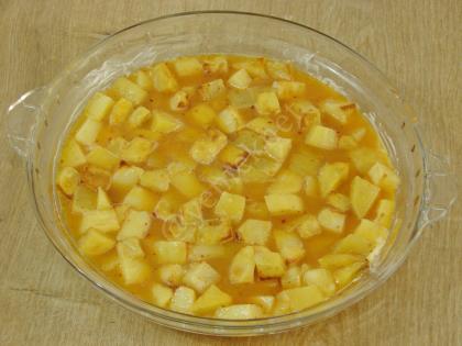 Fırında Patatesli Yumurta
