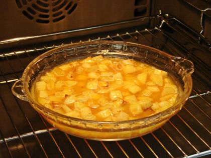 Fırında Patatesli Yumurta