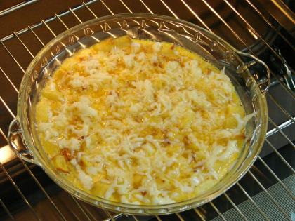 Fırında Patatesli Yumurta