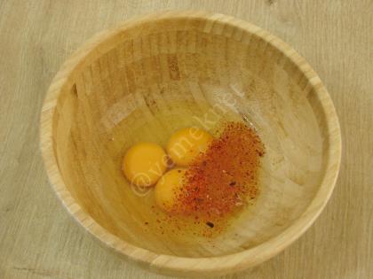 Fırında Patatesli Yumurta