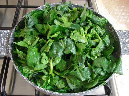 Mantarlı Ispanak Kavurması