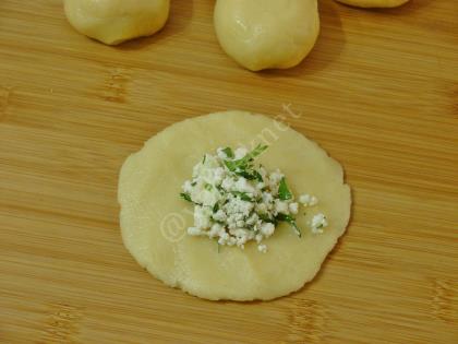 Mayasız Çiçek Poğaça