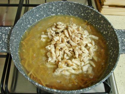 Tavuklu Erişte Pilavı