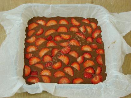 Çilekli Brownie