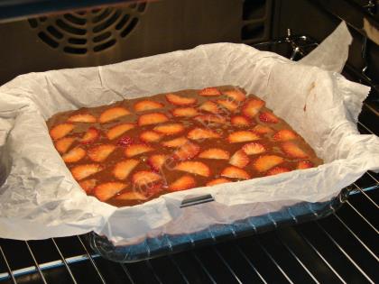Çilekli Brownie