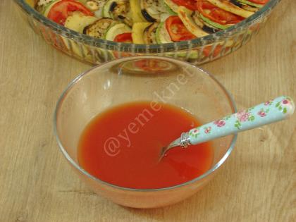 Fırında Sebze Dizmesi