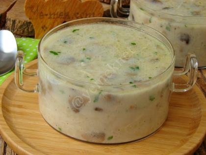 Mantarlı Kuskuslu Tavuk Çorbası