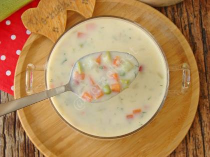 Kremalı Sebze Çorbası
