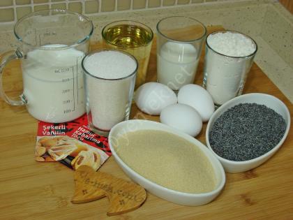 Sütlü Haşhaşlı Revani