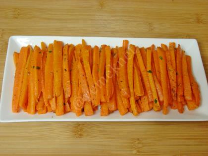 Yoğurtlu Havuç Kızartması