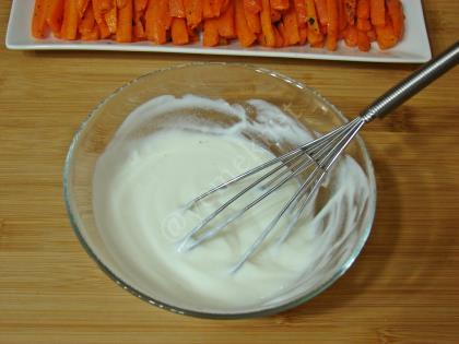 Yoğurtlu Havuç Kızartması