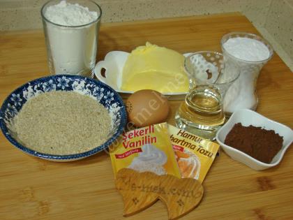 Kakaolu Susamlı Kurabiye