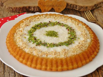 Muhallebili Tart Kek
