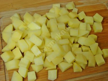 Peynirli Patatesli Omlet