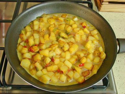 Peynirli Patatesli Omlet