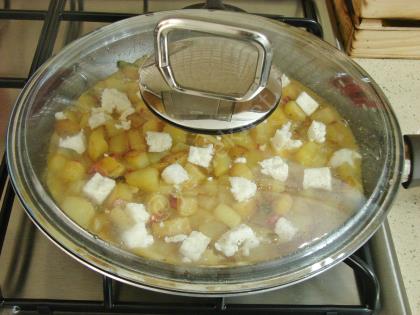 Peynirli Patatesli Omlet