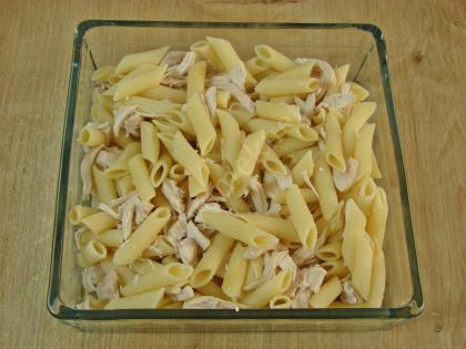 Tavuklu Fırın Makarna