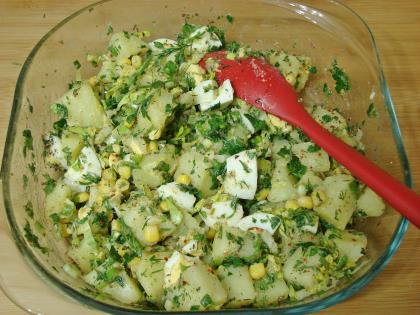 Yumurtalı Patates Salatası